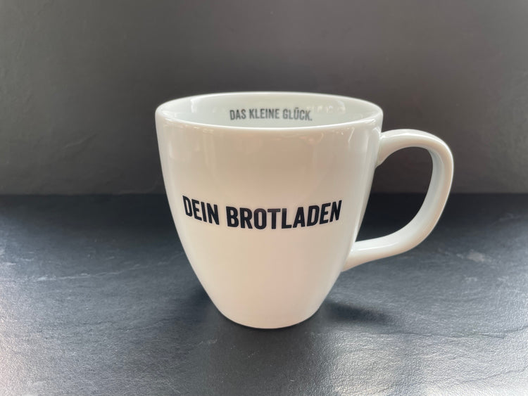 Porzellantasse "Dein Brotladen" Stollenmanufaktur Erzgebirge