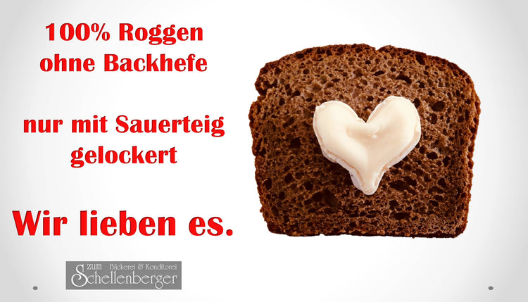 Roggenbrot 100% eigene Herstellung