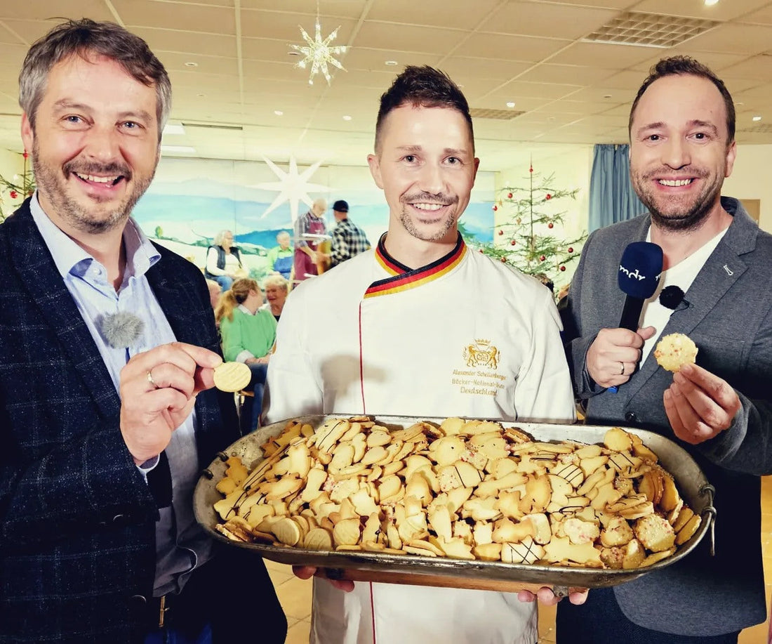Stollenmanufaktur Erzgebirge bei MDR Mach Dich Ran mit Mario D. Richardt u. Thomas Kunzmann aus Bernsbach