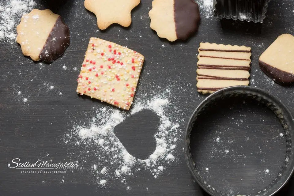 Weihnachtsbuttergebäck eigene Herstellung